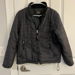 LLBean Black Winter Coat - Women's Medium